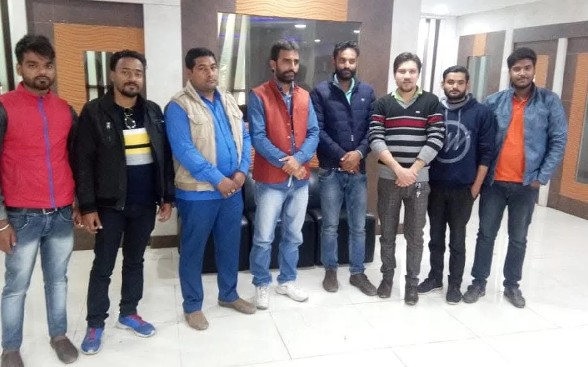 Youth team meeting and leadership activity